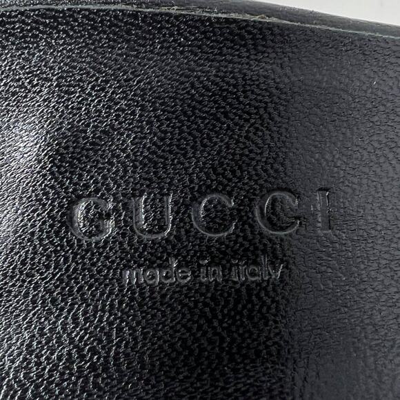 Gucci Retro Monogram Canvas Mule Pumps with Horsebit Chain – Size 37.5C - Picture 5 of 10